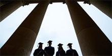 Research Topic in Focus: Is College Worth it image of college grads
