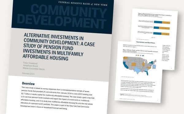 Doctor in white coat looking through hospital window with affordable housing in view
