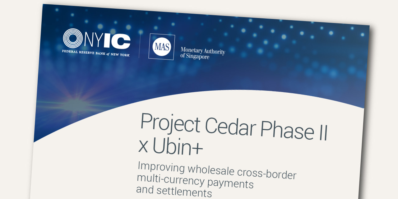 Report cover on an angle of the Project Cedar Phase II x Ubin+ report
