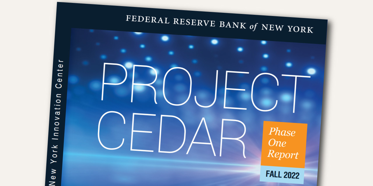 Project Cedar: Improving Cross-Border Payments With Blockchain Technology - FEDERAL  RESERVE BANK of NEW YORK
