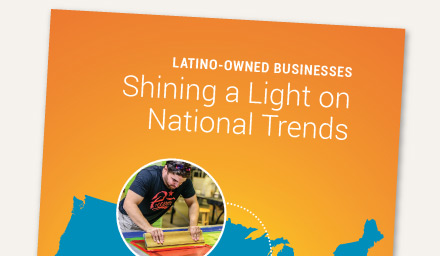 Report cover of Latino-Owned Businesses: Shining a Light on National Trends