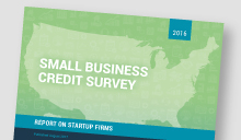 Cover of 2016 Small Business Credit Survey: Report on Startup Firms