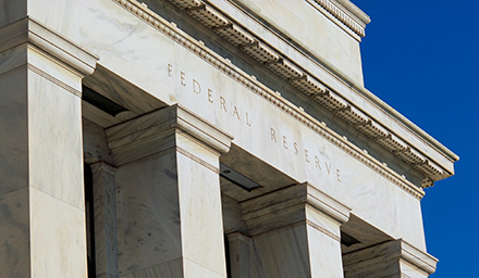 Image of the Federal Reserve building in Washington, D.C.